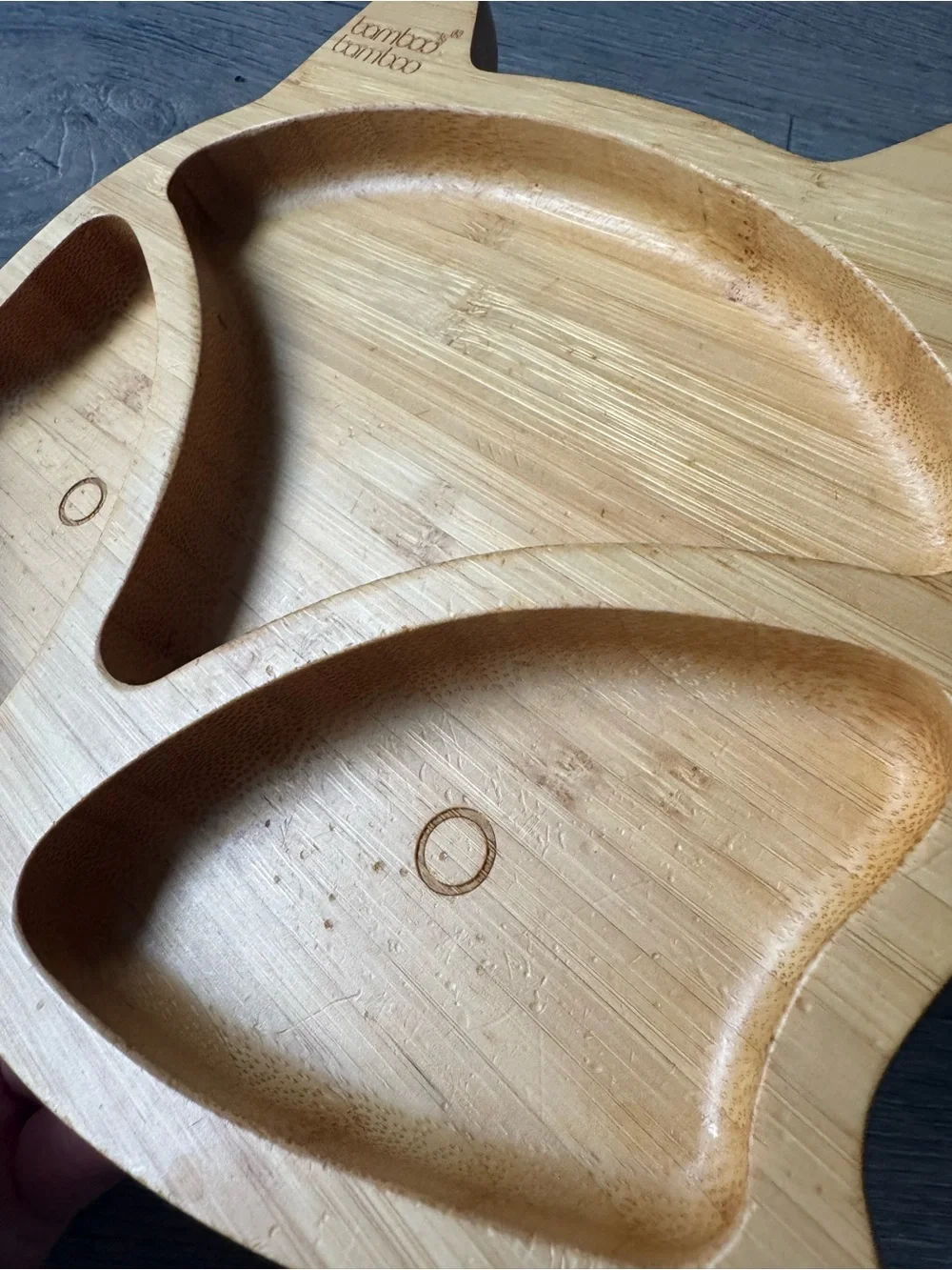 Bamboo Bamboo Fox Toddler Plate